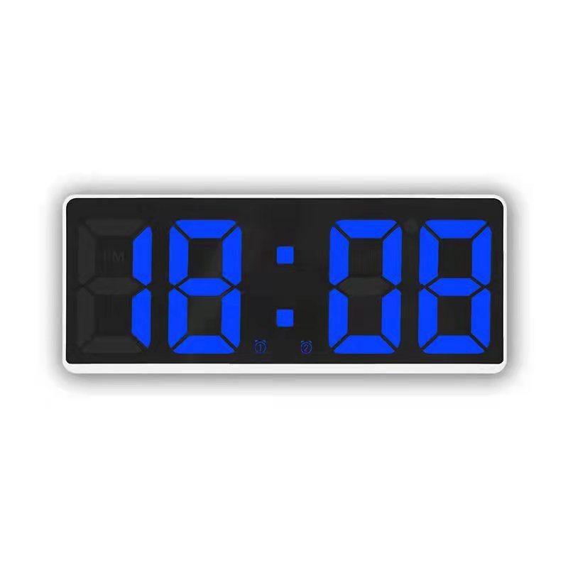 New Multi-function LED Alarm Clock for Student-specific Dormitory Small Alarm Clock Temperature Date Display Multiple Alarm Clocks 6628