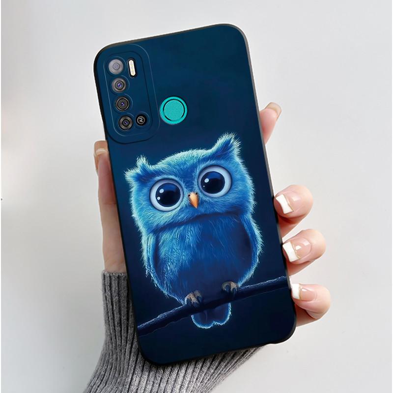 Защитный противоударный мягкий чехол для телефона Tecno LC7/Pouvoir 4/Pouvoir 4 Pro/LC8/Spark Power 2 Черный чехол Уникальный дизайн Обложка