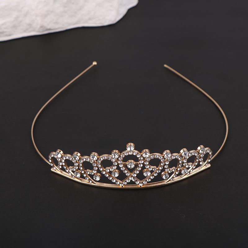 Women New Sweet Wind Princess Tiara Birthday Party Crown For Performance Party Decorative Crown