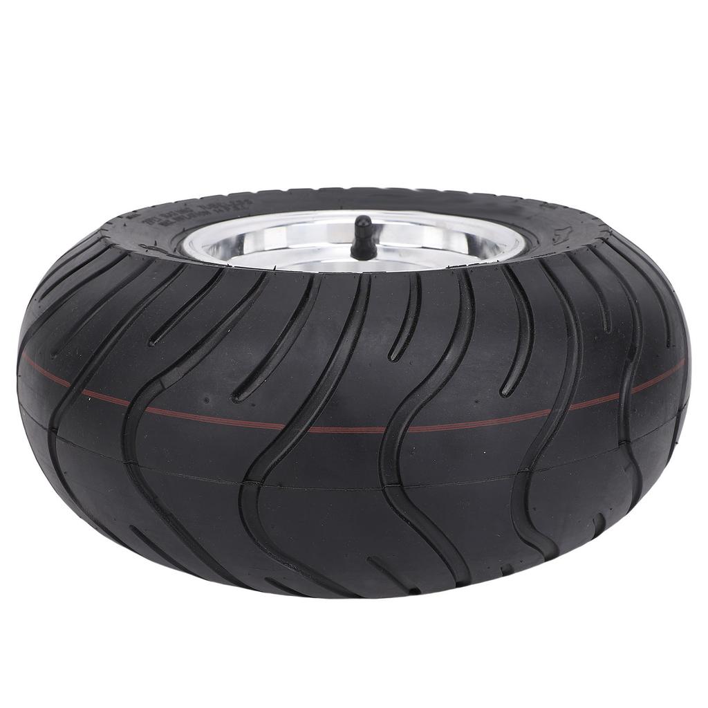 13x6.50 6 Tubeless Tires with Rim Anti Explosion 6 Inch Vacuum Tubeless Tire for Garden Tractor Rider Mower ATV UTV