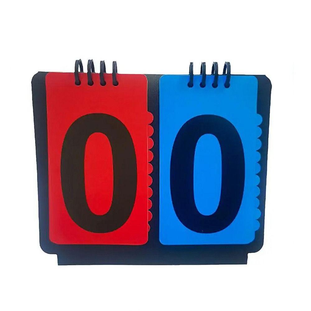 4-Digit Scoreboard Score Keeper Tabletop Counter Score Flipper Sports Referee