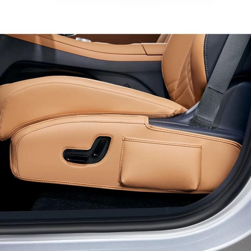 Для Geely Starray EM-i EX5 EM-i 2025 Защитная накладка на боковину переднего сиденья Панель регулировки Защита от царапин 2 шт. Аксессуары