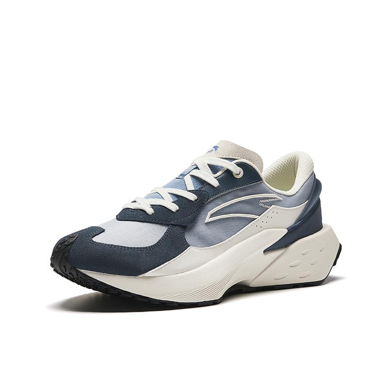 Anta Ice Sugar 4 удобные универсальные нескользящие износостойкие низкие повседневные туфли мужские кроссовки синие серые белые 912428802-3