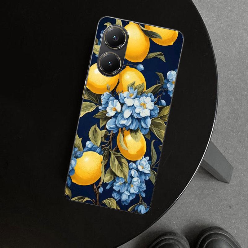 Citrus Limon Linnaeus Phone Case Cover for Xiaomi Poco X6 X5 X7 Pro F7 Ultra Redmi 15C 15 13C 13 12C 12 10C 10 10A 9C 9A 9T 9 Co