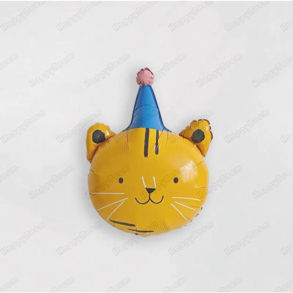 8pcs Clown Theme Birthday Party Balloon Set Circus Animals Foil Balloons Cartoon Animal Kindergarten Classroom Decor Baby Shower