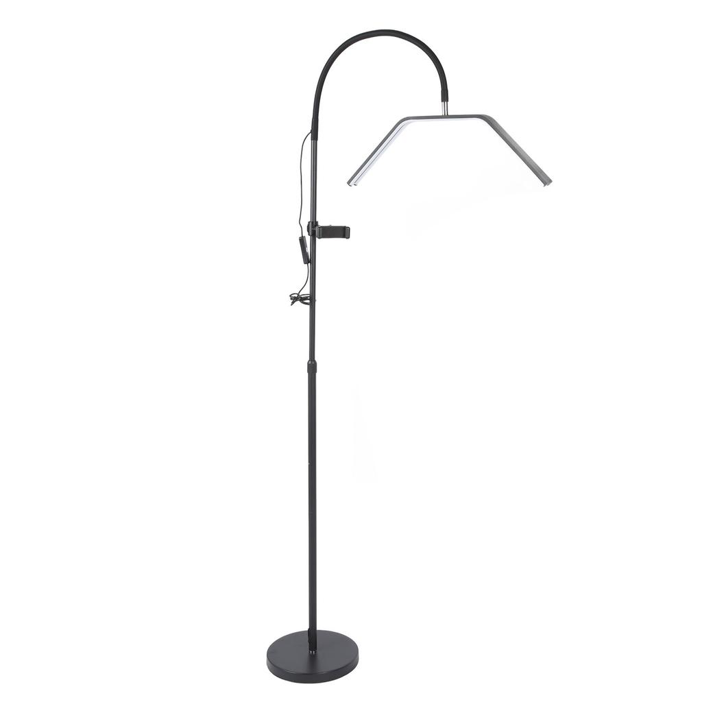 Напольная косметическая лампа акриловая бесступенчатая светодиодная лампа полумесяца для ухода за кожей ресниц бровей