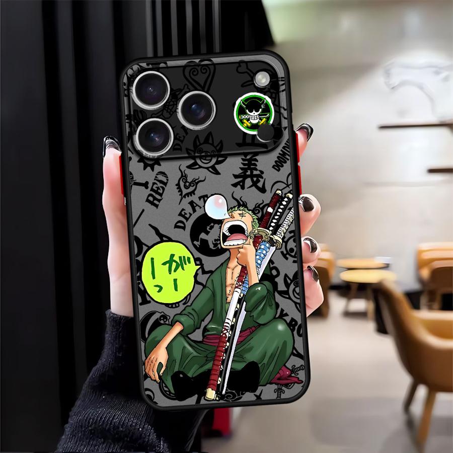 Чехол для iPhone 17 Pro Max 14 16 Plus 13 Mini 7 8 SE 12 15 11 XS XR Air Funda с принтом Аниме Ван Пис Задняя крышка телефона