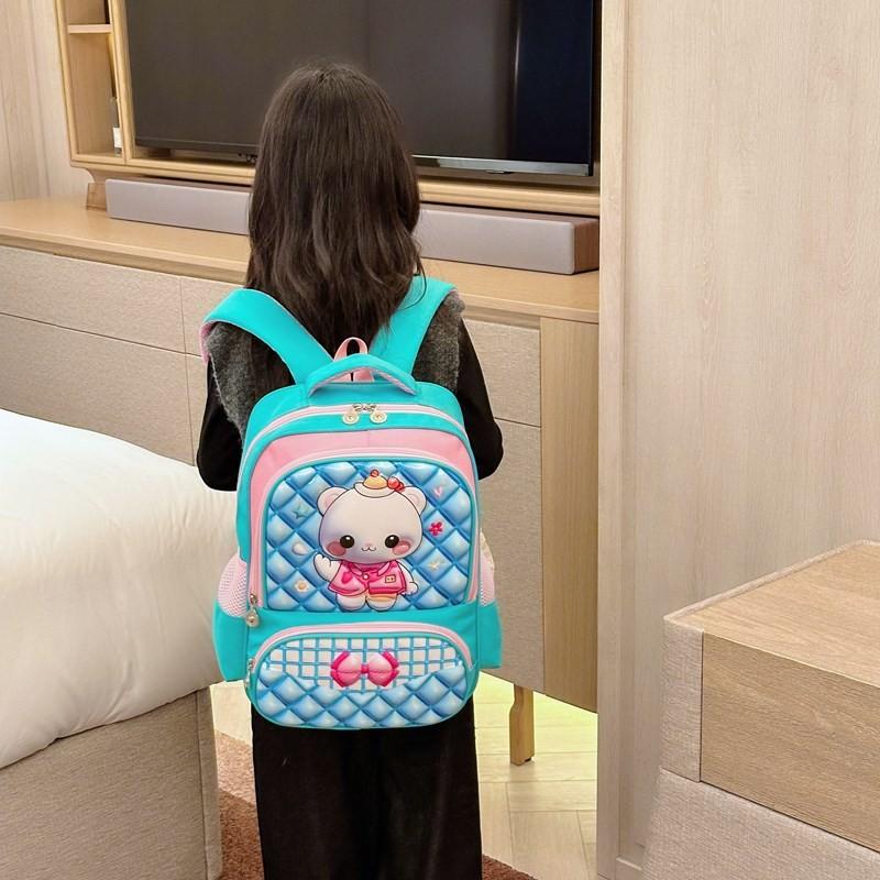 Adorable Cartoon Children's Backpack For Boys And Girls Lightweight And Stylish