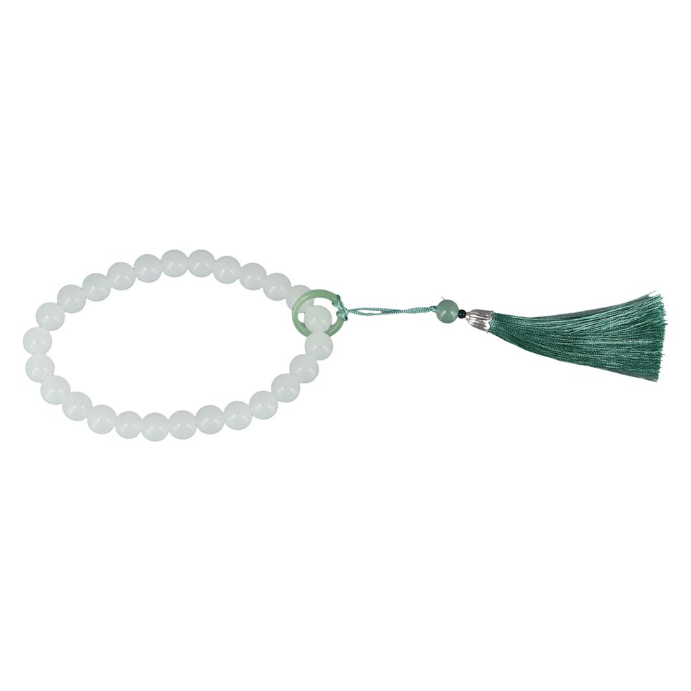 Bangles Green Beads Antique Bracelet Female Hand Chain Chinese Style Bracelets Stone Bracelets