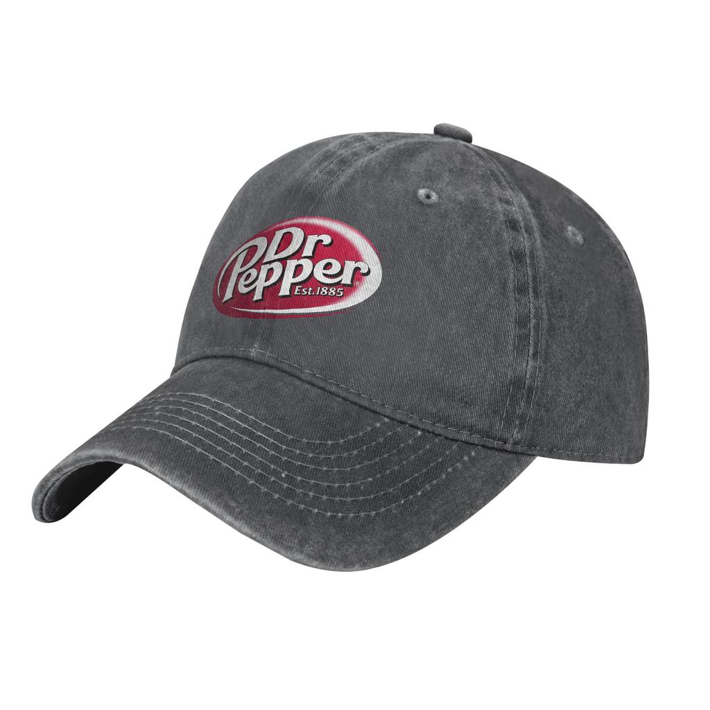 Печать Бейсболка Повседневная Потертая Стиранная Напиток Snapback Кепка Для Для Мужчин И Женщин На Открытом Воздухе Лето Регулируемые Кепки Кепка Dr Pepper Буква