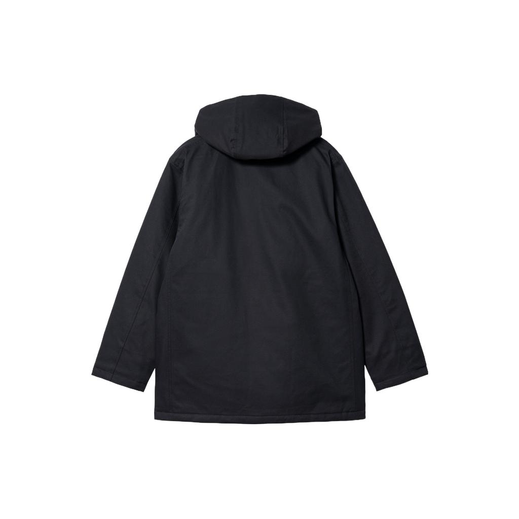 Carhartt WIP Однотонный с капюшоном, карманом, биркой, длинным рукавом, на молнии, мужской пальто, пальто I030831-00E-XX