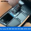 Автоаксессуары Для Lexus ES 200 260 250 350 300h 2018    Накладка на консоль и ручку КПП из углеродного волокна