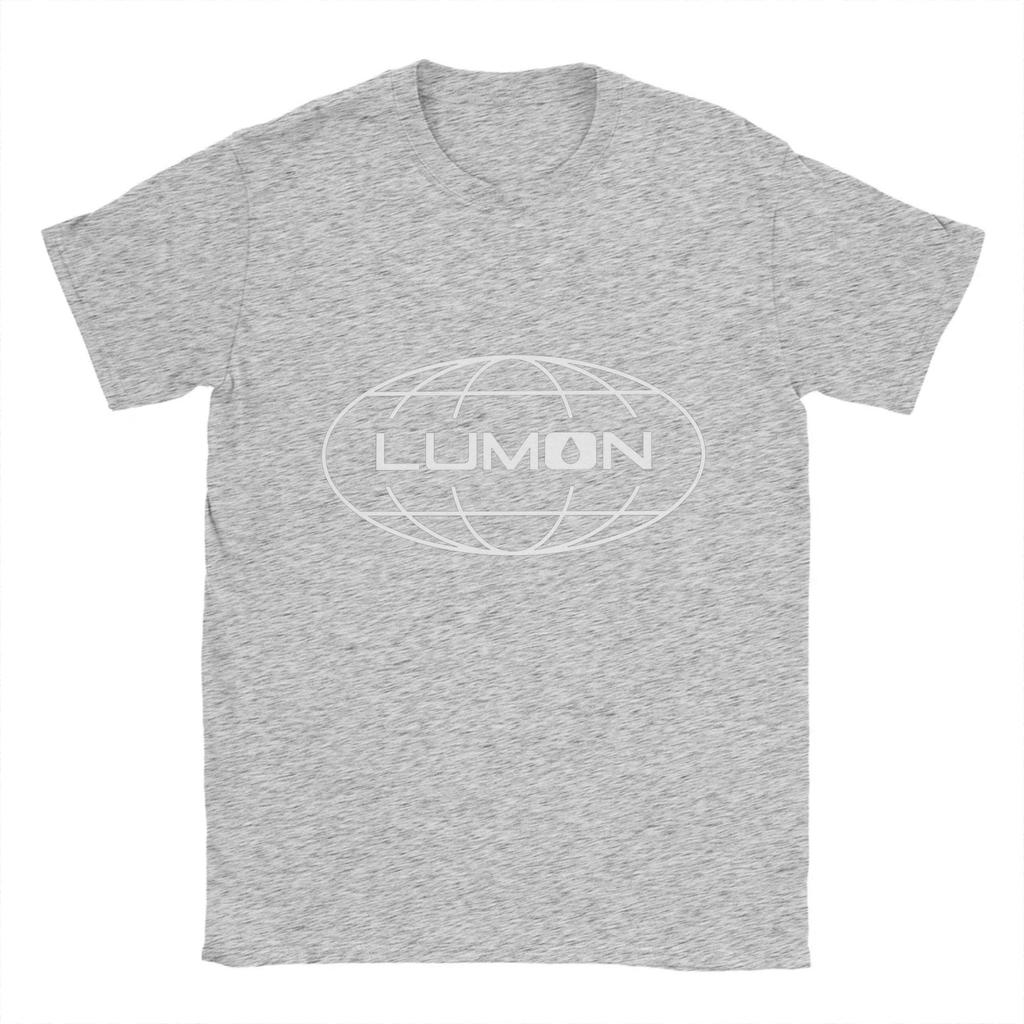Men's T-Shirts Lumon Industries Leisure Pure Cotton Tees Short Sleeve T Shirts Round Collar Clothing 4XL 5XL