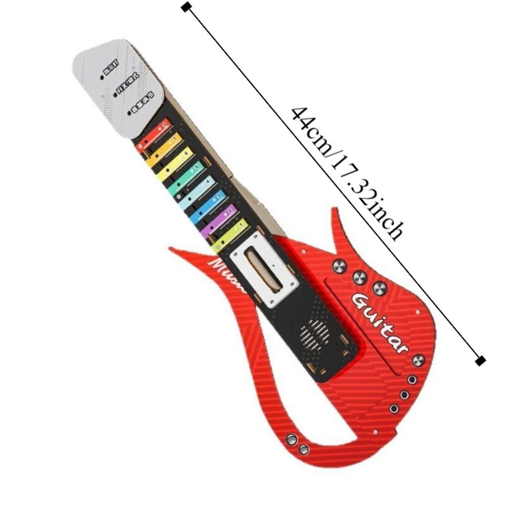 Sound Children's Music Guitar Toy DIY Assembly Music Instrument Toys  Kindergartens Toddlers