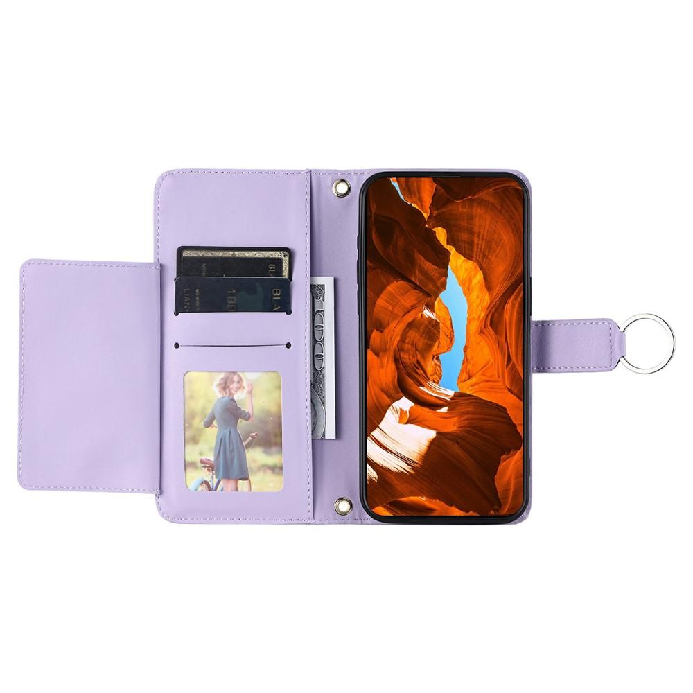 Wallet Case for Magic 8 Lite - Leather/PU, Purple, With Ring