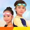 Children's Swimming Goggles One-piece Earplugs Waterproof and Anti-fog HD Men's and Women's Swimming Goggles and Diving Equipment