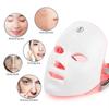 7 Colors Led Facial Mask Red Light Therapy Mask for Skin Tightening Lifting Anti-aging Bio-Light Beauty Whitening Home
