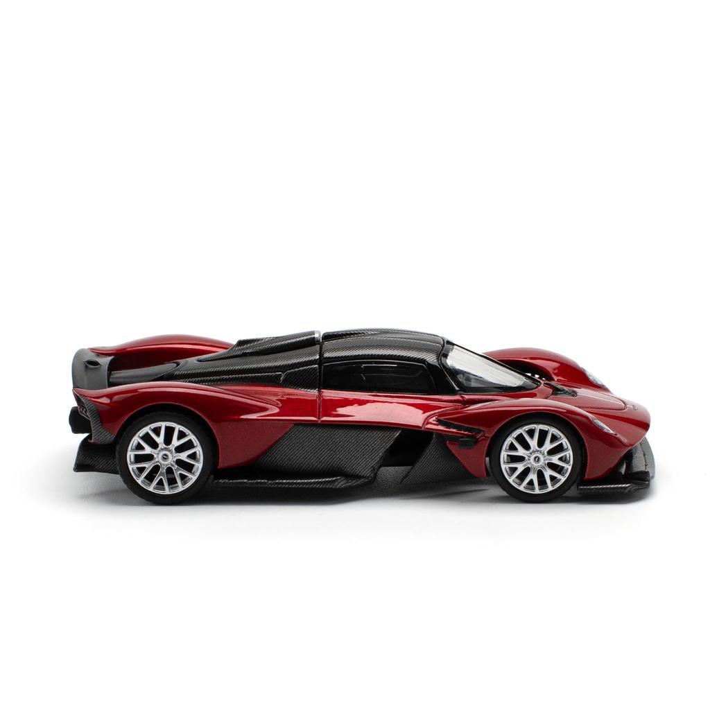 POP RACE ASTON MARTIN VALKYRIE SUPERNOVA RED Finished Product PR640152 1/64 -