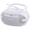 Ohm Electric AudioComm Portable CD Radio OHM AUX White Width 230 X Height 113 X Depth 210mm RCR-873Z 03-0771