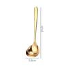 Stainless Steel Soup Spoon for Home Kitchen Cooking Sauce Spoon