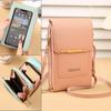Touch Screen Phone Bag for Women's Crossbody Bag, Multifunctional Key Zipper, Zero Wallet, Vertical Design