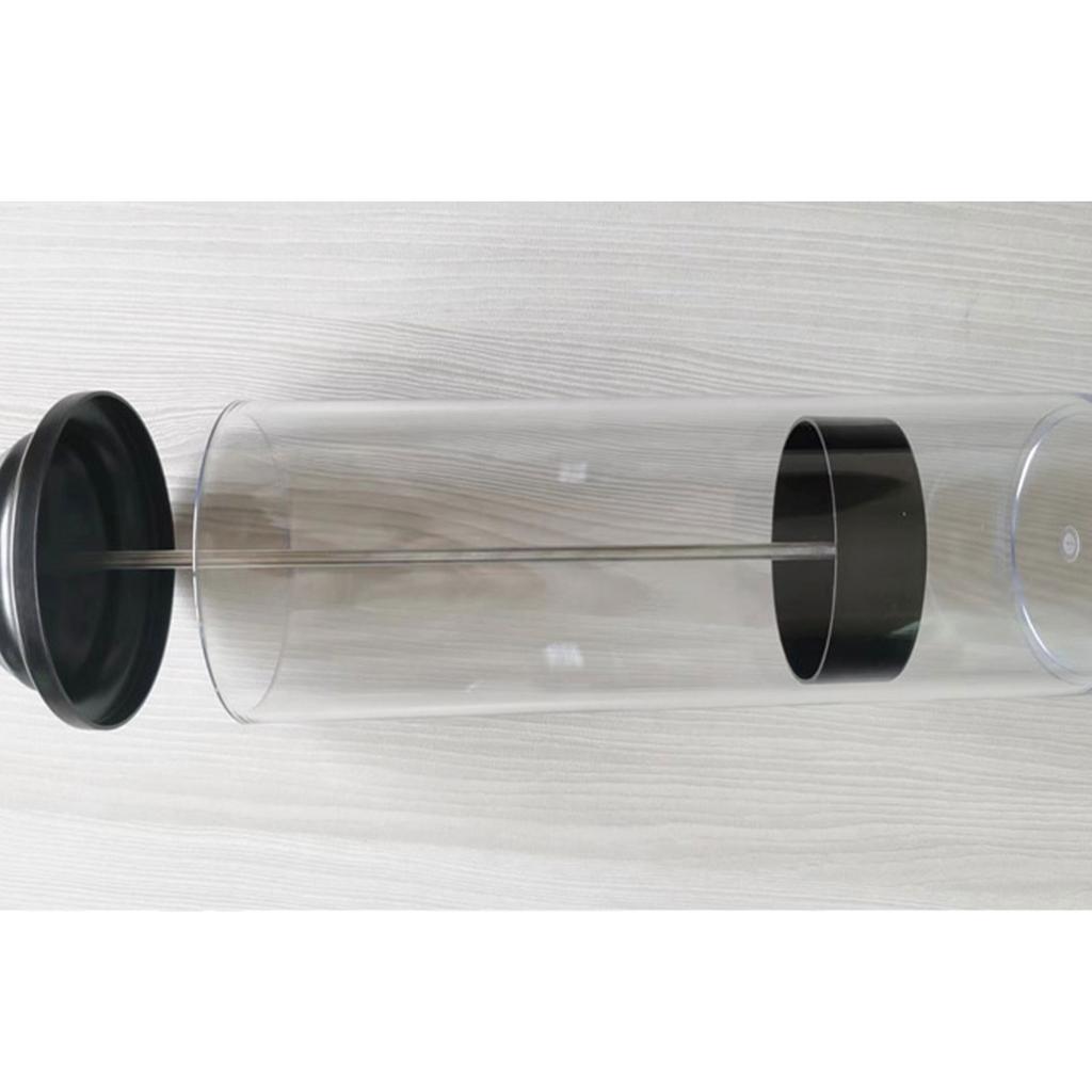 Многоразовый пластиковый диспенсер для соломинок Прозрачный контейнер для питьевых соломинок с крышкой для дома, офиса, кухни