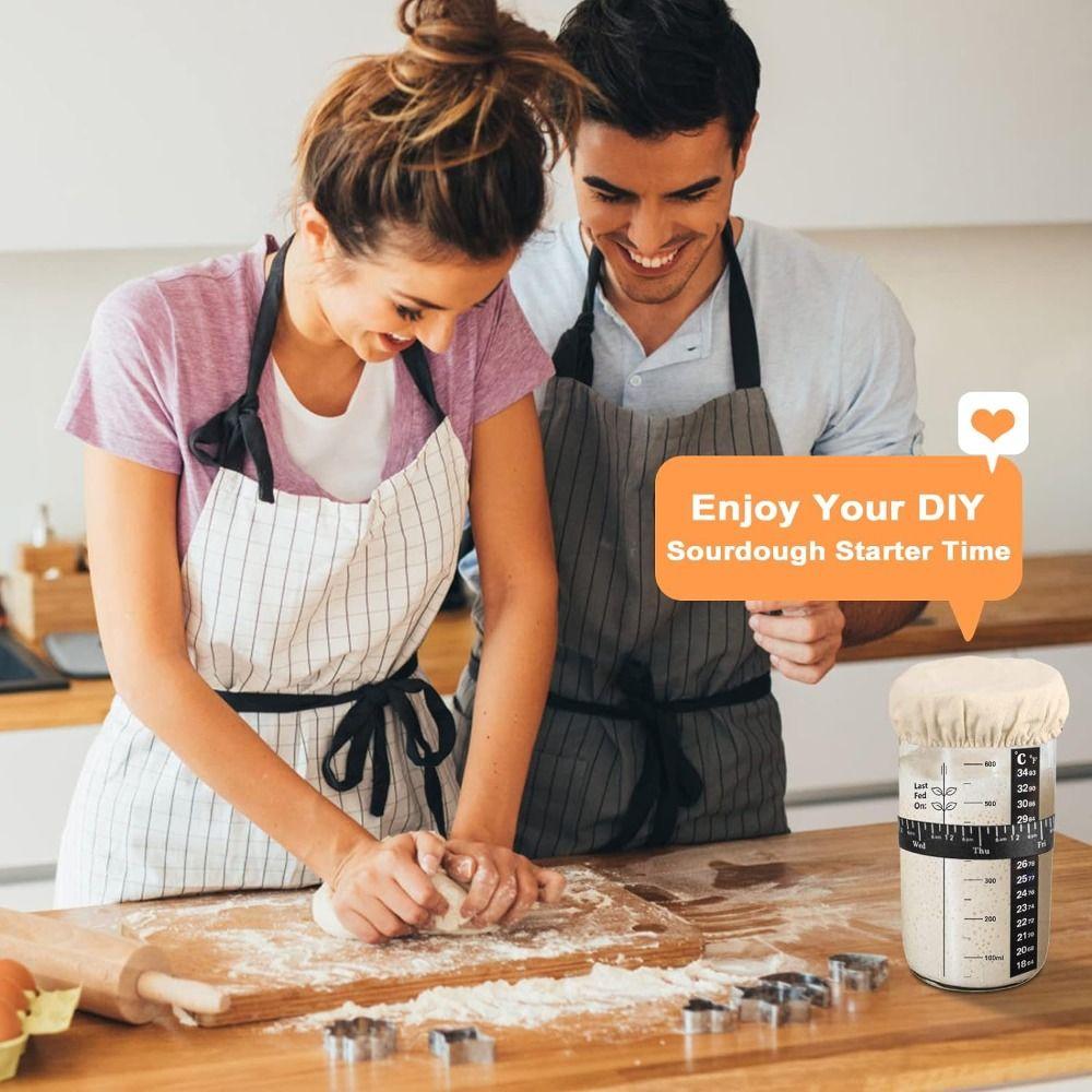 Жаростойкий набор банок для закваски, многоразовые банки для заквасочной культуры, сухофрукты