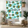 Warner Custom Your Name Wall Decor Tapestry Art For Pet Memorial Birthdaywedding Party Backdrop Family Gift