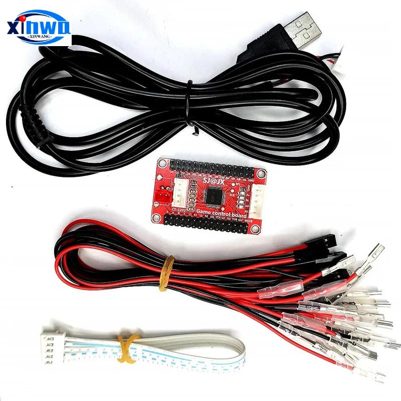 Encoder USB Board for PC for PS3 Android SOCD Zero Delay Hitbox Controller XBOX360 Joystick Cable DIY SANW Arcade Game Machine