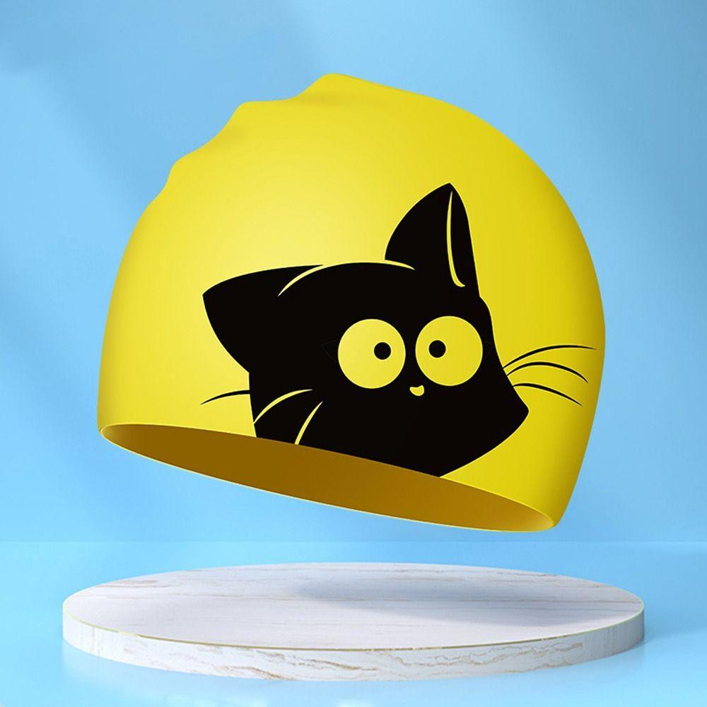 Водонепроницаемая детская шапочка для плавания Силиконовые шапочки для купания Шапочка Водный спорт Детская шапочка для плавания Мальчики Девочки