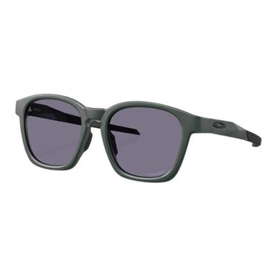 Oakley Логотип Литье под давлением Квадратные Солнцезащитные очки Унисекс Пара Темно-зеленый