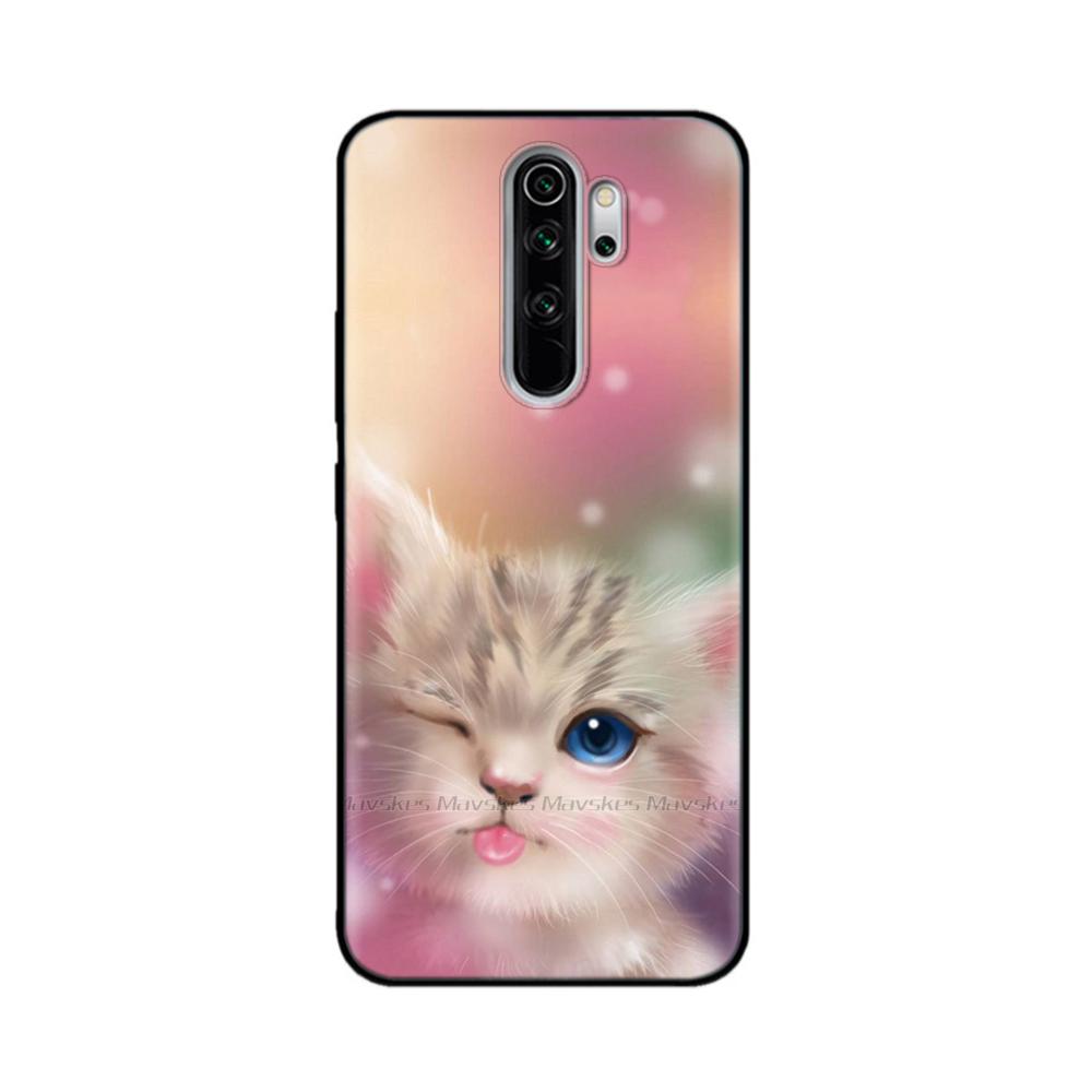 Чехол для Xiaomi Redmi Note 8 Pro Мягкий силиконовый чехол из ТПУ для задней панели телефона Redmi Note8 Pro 8Pro Чехлы Cover Redmi Note 8 Pro Fundas