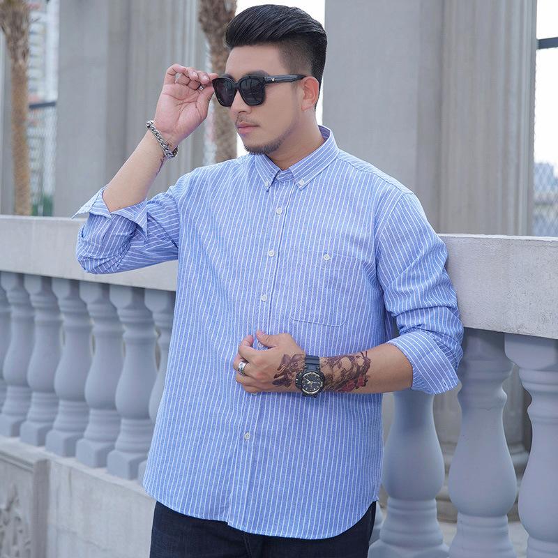 Summer Long -Sleeved Shirt Men 'S Business Casual Slim -Fit Men 'S Shirt