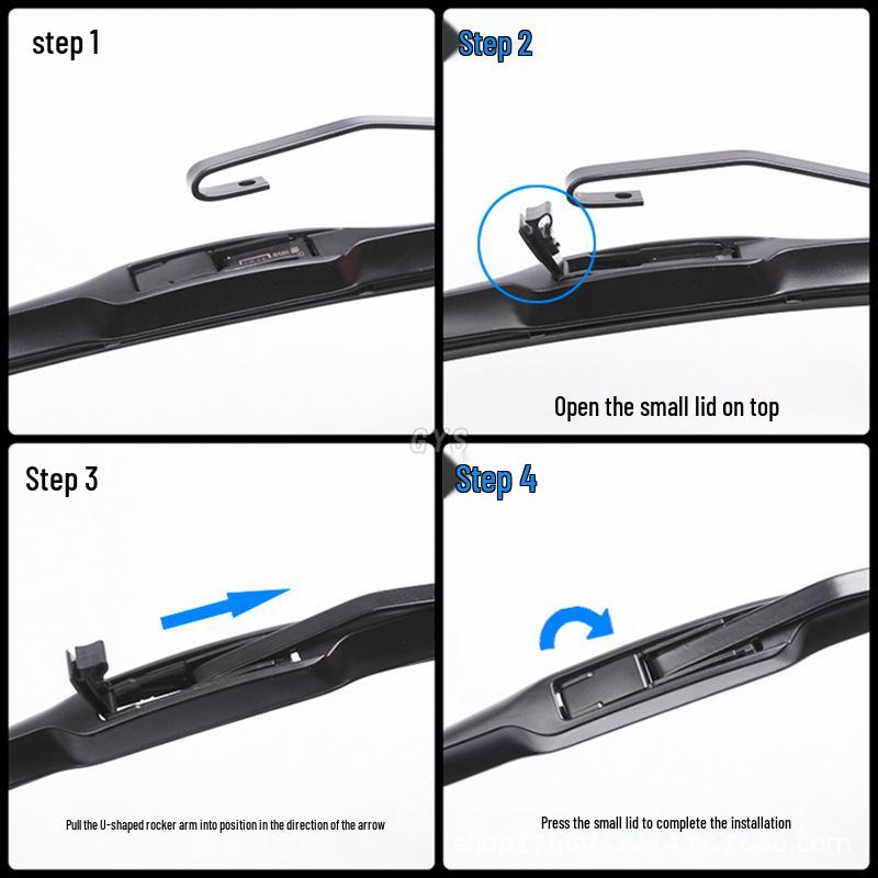 Frameless Wiper for Great Wall Haval H123456, M6, WEY Macchiato, GWM Poer, Fengjun