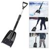 Snow Shovel Large Capacity Portable Snow Shovel Aluminum Alloy Emergency Snow Shovel for Car Truck SUV Vehicle