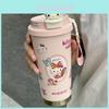 Термокружка Hello Kitty с двойными стенками из нержавеющей стали 316 для офиса и улицы