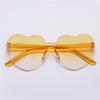 Trendy Colorful Candy Color Heart-shaped Sunglasses Shades Party Sun Glasses Heart Glasses