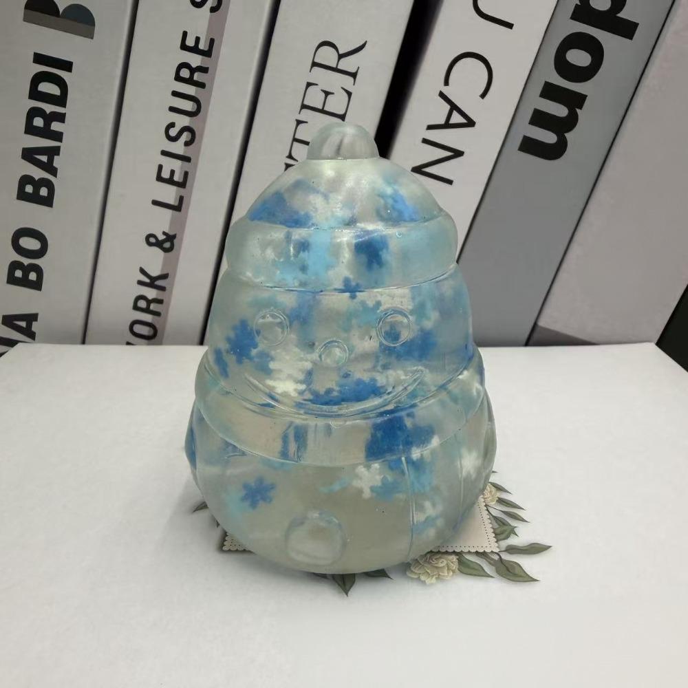 Santa Claus Snowman Christmas Tree Pinch Super Soft Non Rebound Fidget Toy  Kids Children Toy