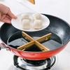 Detachable Bamboo Cross Stand Kitchen Pan Pot Insulated Shelf Heat Dish Holder
