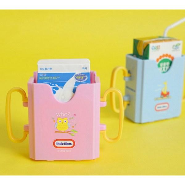 Чехол для молока Little Tikes, розовая сова + синий жираф, разные цвета, 1 комплект