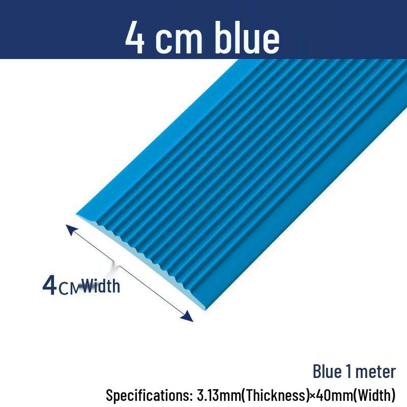 Самоклеящаяся ПВХ противоскользящая накладка на кромку ступени для детских садов