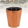 Practical Drinking Mug Polished Surface Wood Cup Decorative Water Mug Wooden Mug  Daily Use