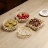 round double-handle extra large basket (set of 2)