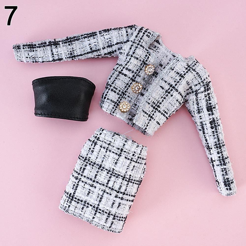 1 комплект 30 см кукольные аксессуары детская подарочная игрушка элегантное пальто одежда для девочек юбка для кукол повседневная одежда