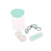 6Pcs/Set Contact Lens Wearing Tool Kit Tweezers Suction Stick Lenses Storage Soaking Box Integrated Clamp And Bucket