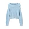 Jill by Jill Stuart Alpaca Con Lame Knit Top