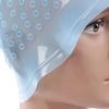 Silicone Hair Styling Coloring Cap + Hook Needle Color Dye Highlighting Dye Cap