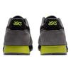 Asics Lyte Classic Ткань Кожа спилка коровы Удобная спортивная обувь с низким верхом для повседневной носки Унисекс кроссовки Черный Серый 1203A168-002