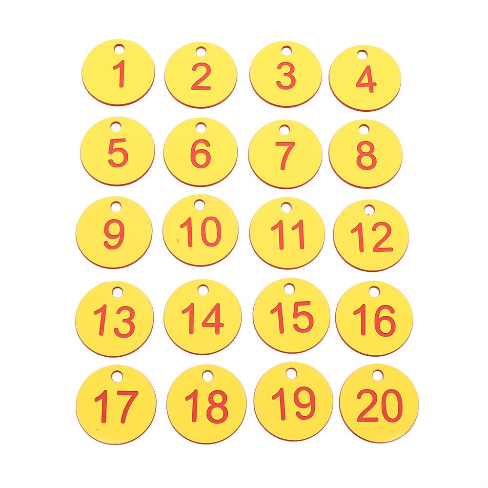 Abs Material Husbandry Supplies Beekeeper Equip Hive Accessorie Farm Number Tag Beekeeping Tool