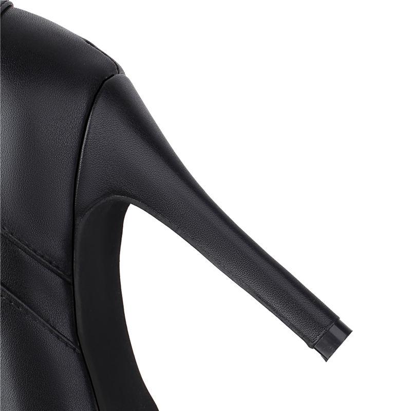 Женские ботильоны на высоком каблуке Осень и зима, новинка Европа, ботильоны в американском стиле с острым узким каблуком, большого размера в римском стиле